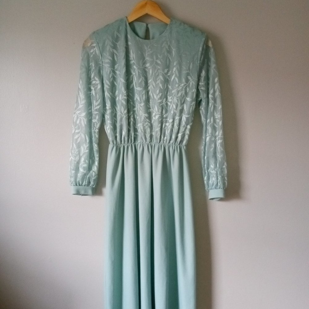 Vintage 1980s Anthony Richards Evening Dress